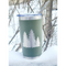 Trees 20oz Green Tumbler Stainless Steel with Metal Straw